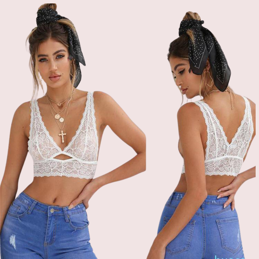 Full-Figure Sexy Lace Bralette – 2 Pack (4XL-5XL)