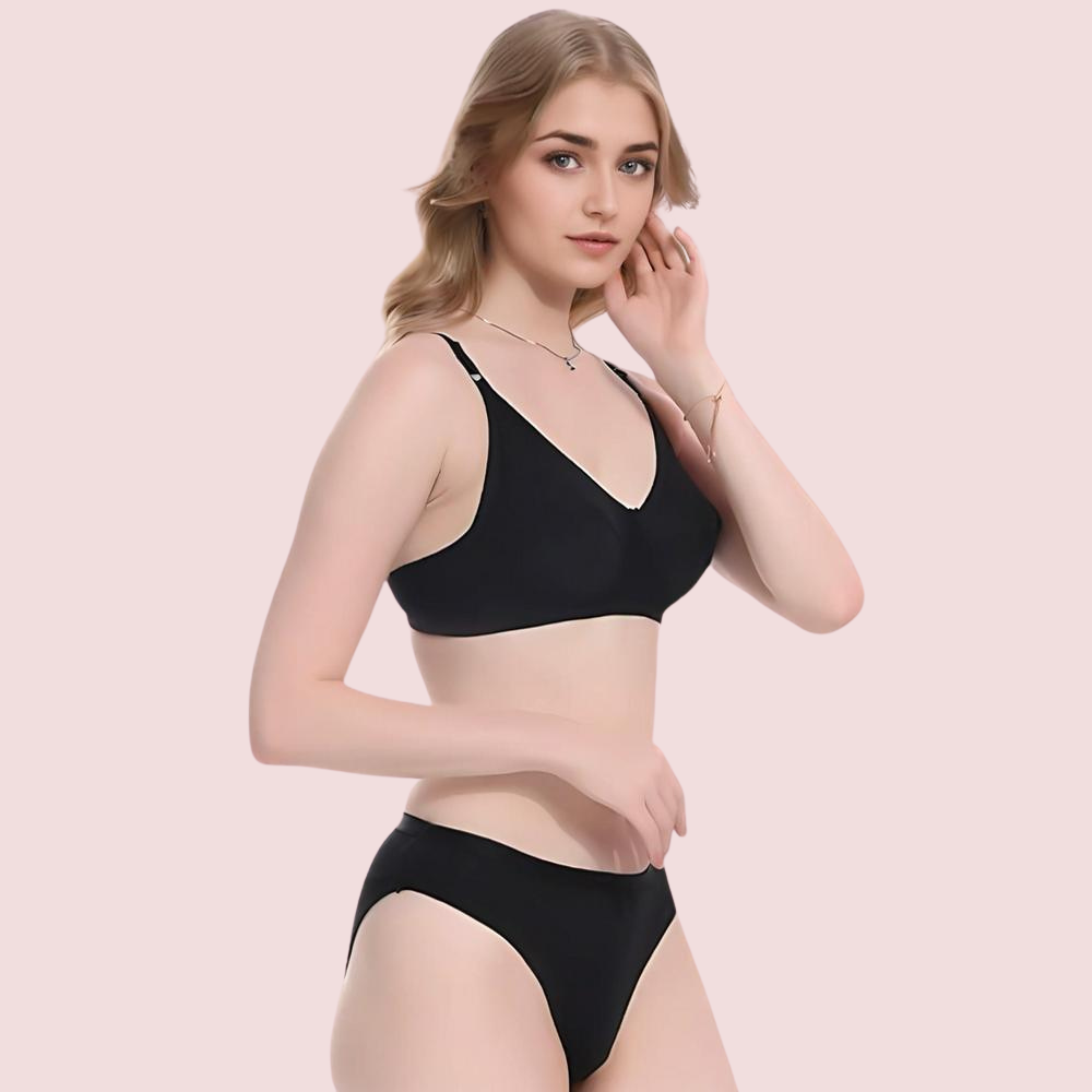 Comfort Bliss 2-Pack Lightly Padded Bra &amp; Panty Set