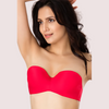 &quot;COMFY&quot; Moon Red Seamfree Luxury Strapless Multiway Padded Bra