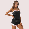 100% pure Silk Satin lounge set