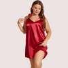 Criss Cross Back Elegant Nightdress in 4XL &amp;  5XL Size