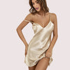 Women&#39;s Sexy Silk Satin Sleepwear Dress